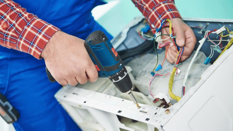 Sancaktepe Ukinox Ukinox çamaşır makinesi kart tamiri – Su almama arızası orijinal parça ile giderildi. - Teknik servis örneği